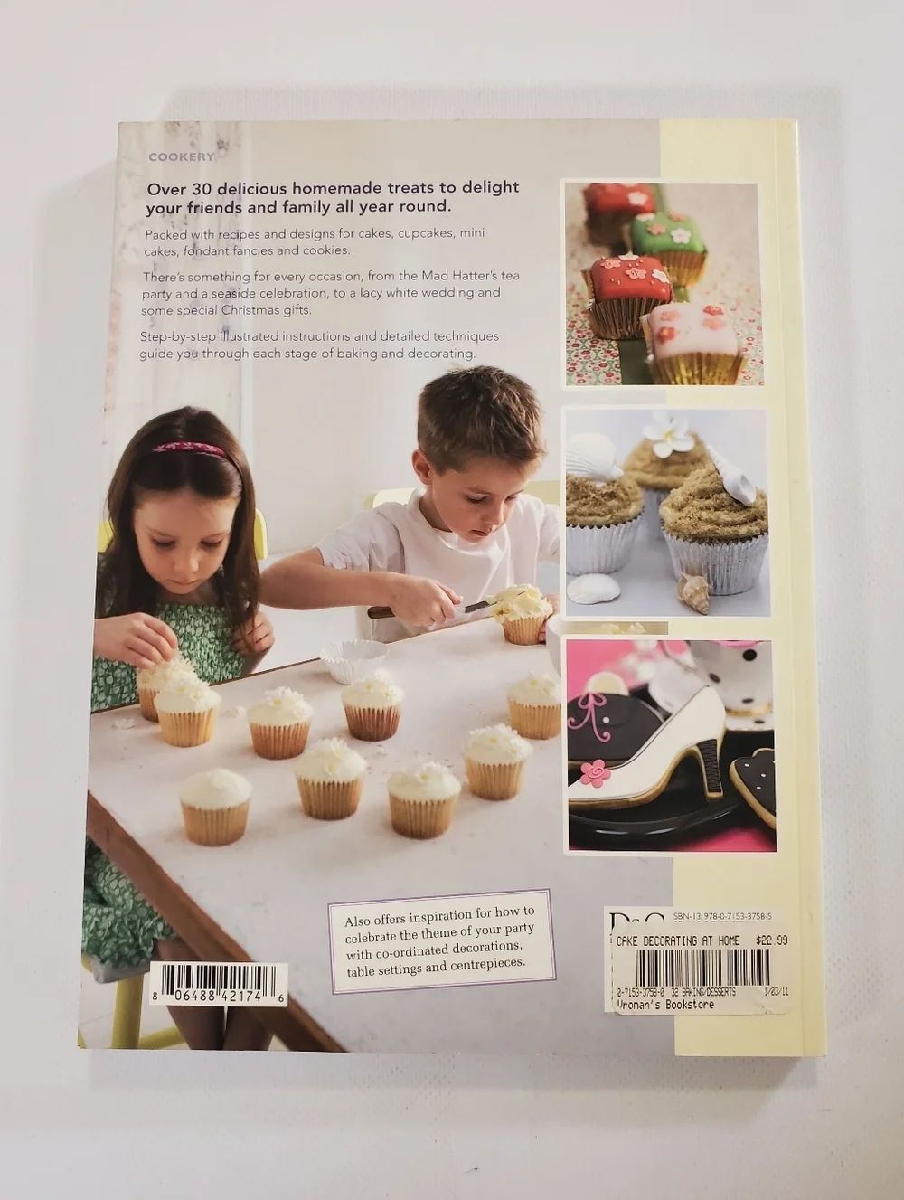 Cake Decorating at Home by Zoe Clark Art of Decorating Baking Cookbook